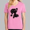 Ladies Core Cotton V Neck Tee Thumbnail