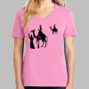 Ladies Core Cotton V Neck Tee Thumbnail