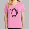 Ladies Core Cotton V Neck Tee Thumbnail
