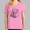 Ladies Core Cotton V Neck Tee Thumbnail