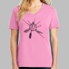Ladies Core Cotton V Neck Tee Thumbnail