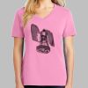 Ladies Core Cotton V Neck Tee Thumbnail