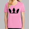 Ladies Core Cotton V Neck Tee Thumbnail