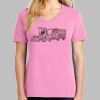 Ladies Core Cotton V Neck Tee Thumbnail