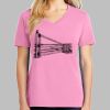 Ladies Core Cotton V Neck Tee Thumbnail