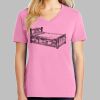 Ladies Core Cotton V Neck Tee Thumbnail
