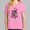 Ladies Core Cotton V Neck Tee Thumbnail
