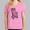 Ladies Core Cotton V Neck Tee Thumbnail