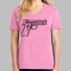 Ladies Core Cotton V Neck Tee Thumbnail
