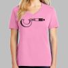 Ladies Core Cotton V Neck Tee Thumbnail