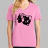Ladies Core Cotton V Neck Tee Thumbnail