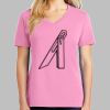 Ladies Core Cotton V Neck Tee Thumbnail