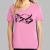 Ladies Core Cotton V Neck Tee Thumbnail
