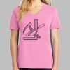 Ladies Core Cotton V Neck Tee Thumbnail