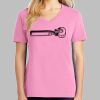 Ladies Core Cotton V Neck Tee Thumbnail