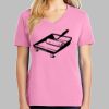 Ladies Core Cotton V Neck Tee Thumbnail