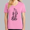 Ladies Core Cotton V Neck Tee Thumbnail
