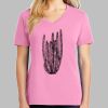 Ladies Core Cotton V Neck Tee Thumbnail