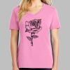 Ladies Core Cotton V Neck Tee Thumbnail