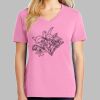 Ladies Core Cotton V Neck Tee Thumbnail