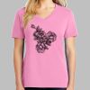 Ladies Core Cotton V Neck Tee Thumbnail