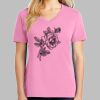 Ladies Core Cotton V Neck Tee Thumbnail