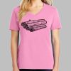 Ladies Core Cotton V Neck Tee Thumbnail