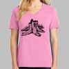 Ladies Core Cotton V Neck Tee Thumbnail