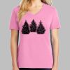Ladies Core Cotton V Neck Tee Thumbnail