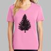 Ladies Core Cotton V Neck Tee Thumbnail