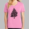Ladies Core Cotton V Neck Tee Thumbnail