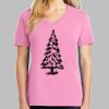 Ladies Core Cotton V Neck Tee Thumbnail