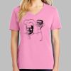 Ladies Core Cotton V Neck Tee Thumbnail