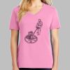 Ladies Core Cotton V Neck Tee Thumbnail