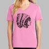 Ladies Core Cotton V Neck Tee Thumbnail
