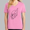 Ladies Core Cotton V Neck Tee Thumbnail