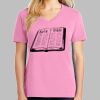 Ladies Core Cotton V Neck Tee Thumbnail