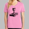 Ladies Core Cotton V Neck Tee Thumbnail