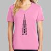 Ladies Core Cotton V Neck Tee Thumbnail