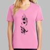 Ladies Core Cotton V Neck Tee Thumbnail