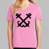 Ladies Core Cotton V Neck Tee Thumbnail