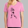Ladies Core Cotton V Neck Tee Thumbnail