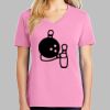 Ladies Core Cotton V Neck Tee Thumbnail