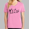Ladies Core Cotton V Neck Tee Thumbnail