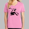 Ladies Core Cotton V Neck Tee Thumbnail