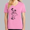 Ladies Core Cotton V Neck Tee Thumbnail