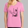 Ladies Core Cotton V Neck Tee Thumbnail