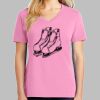 Ladies Core Cotton V Neck Tee Thumbnail