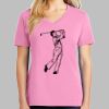 Ladies Core Cotton V Neck Tee Thumbnail