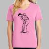 Ladies Core Cotton V Neck Tee Thumbnail